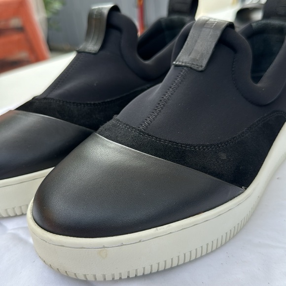 McQ Neoprene and Leather Slip On Sneaker - Picture 2 of 7